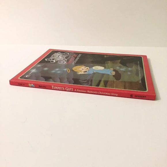 1991 Precious Moments Timmy’s Gift A Christmas Story by Samuel J Butcher Book - Picture 3 of 16